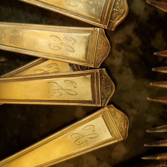 1847 Rogers Bros Silverplate Flatware service for 6 - Picture 6 of 7